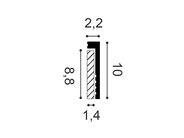 Zócalo Orac Decor SX171 - Maproba