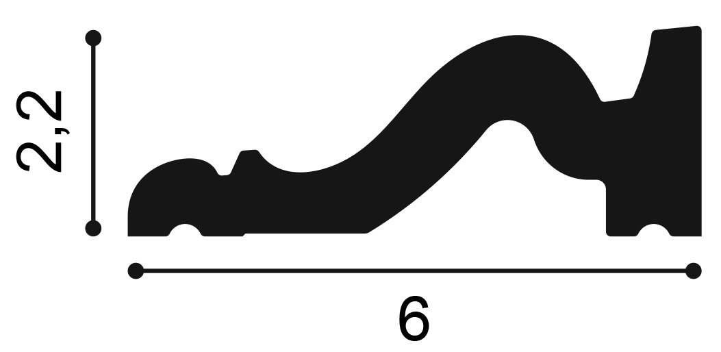 Abstract black silhouette of a winding, roller-coaster–like curve inside a bordered rectangle.